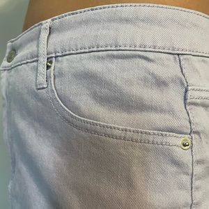 New wild fable lilac mini skirt, size 14, Jean material